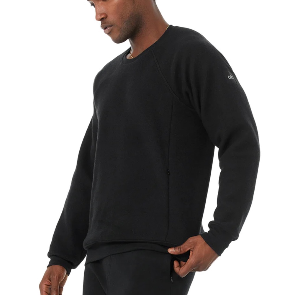 COPY - Alo Yoga Black Crew Neck Sweater NWT